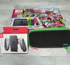 NintendoSwitchスプラトゥーン2セット＋Joy-Con充電グリップ他 - メルカリ