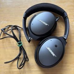 BOSE QC25 有線ヘッドホン【箱付き】 Bose QC25 有線ヘッドホン（新品イヤーパッド交換済 / 動作良好