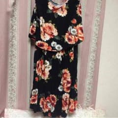 値下げ 1000→900 ☆切り替え花柄ワンピ ♪のサムネイル