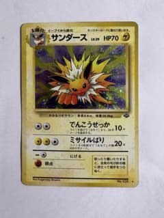 サンダース ポケモンカード HP70 メルカリ - 明治 プロモ 106/PCG-P HP70 サンダース ポケモンカード ポケモンカードゲーム