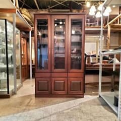 M●良品　大川家具　家具のコクサイ　カップボード　食器棚　オクト　B120 M○良品 大川家具 家具のコクサイ カップボード 食器棚 オクト B120