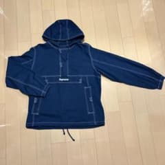 【古着】Supreme ネイビー プルオーバージャケットのサムネイル