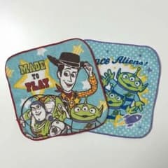 トイ・ストーリー プチタオル ミニハンカチ 2枚セットのサムネイル