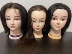 美容師国家試験用ウィッグ　セット売り(単品でも可)のサムネイル