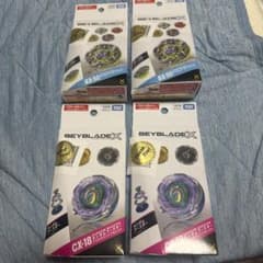 新品未開封ベイブレードX ランダムブースター　bx-50.cx-18各2個セットのサムネイル