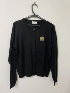 レピピ　黒　カーディガン　美品のサムネイル