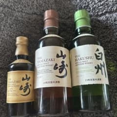 山崎12年・白州シングルモルトウイスキーセット - メルカリ