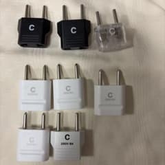 変換プラグ Cタイプ 8個セット（エレコム、カシムラ）のサムネイル