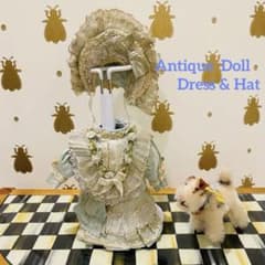 アンティークドールのドレス&ハット 1号用 - メルカリ