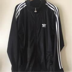 アディダスオリジナルス adidas ジャージ 黒 古着のサムネイル