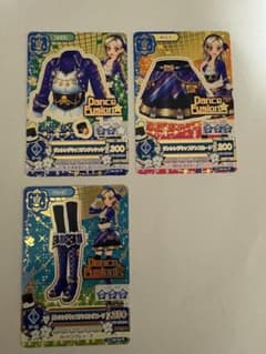 アイカツカード 黒沢凛 ダンシングキャプテンコーデのサムネイル