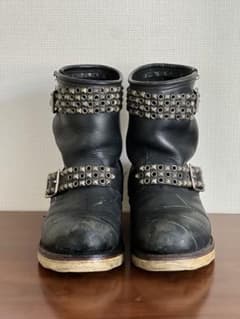 HYSTERIC GLAMOUR 엔지니어 부츠 블랙 Y2K 빈티지