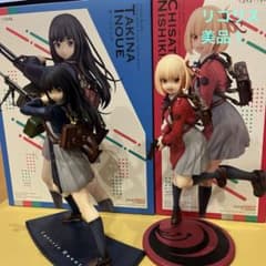 美品☆リコリス・リコイル 錦木千束＆井ノ上たきな 1/7 フィギュア