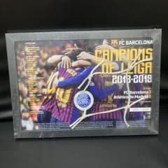【限定1658個】FCバルセロナ 2018-19 リーグ優勝記念 ゴールネット 限定1658個】FCバルセロナ 2018-19 リーグ優勝記念 ゴールネット