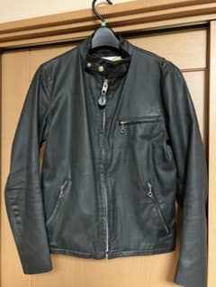 ショット シップス コラボ シングル ライダース ジャケット 40 Mサイズのサムネイル