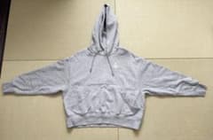 【美品】NIKE ナイキ テディベア パーカー グレー XS スウェットのサムネイル
