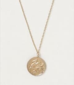 【美品】MARIHAペガサス コインモチーフ ネックレス ゴールドカラーのサムネイル