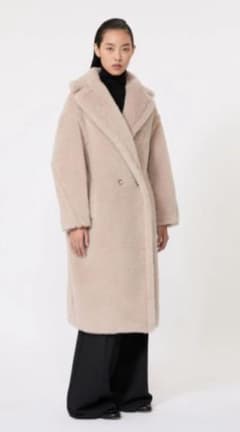MaxMara テディアイアンコート サンド 大丸購入 XS - メルカリ