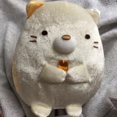 스미코구라시 반짝반짝 보석 봉제인형 고양이