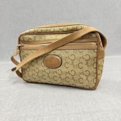 再値下！【廃盤美品】 MADELEINE マデリン　C&S ２P 美品 CELINE Cマカダム 馬車柄 ショルダーバッグ PVC ベージュ - メルカリ