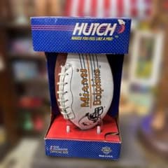 HUTCH マイアミ・ドルフィンズ ボール　アメリカンフットボール　希少 HUTCH マイアミ・ドルフィンズ ボール アメリカンフットボール 希少