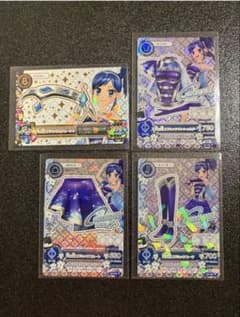 アイカツカード プレミアムレア 天の川コズミックコーデ 4枚セット 霧矢あおいのサムネイル