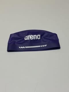 arena シリコンスイムキャップ 紫のサムネイル
