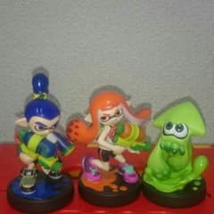 豚肉乱太郎様専用☆スプラトゥーン amibo 三体セット☆のサムネイル