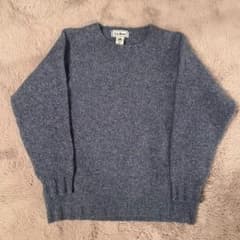 【ヴィンテージ】L.L.Bean ウール100%クルーネックセーター S