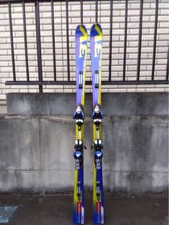 Salomon S3 スキー 板 青/黄のサムネイル