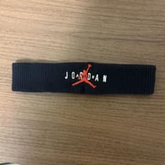し*も様 Jordan ヘッドバンド 黒のサムネイル
