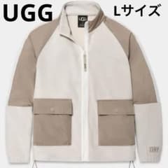 新品】UGGフリースボアジャケット L ベージュ クリーム - メルカリ