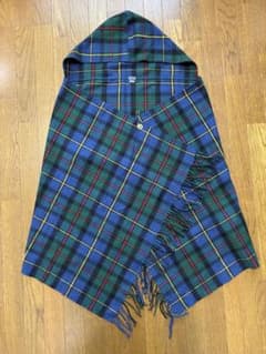 Paul Smith フード付きストール チェック柄のサムネイル