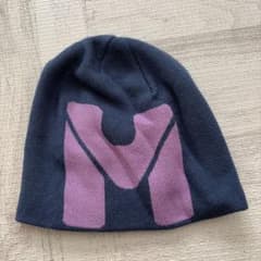 MILLET ニット帽 ビーニー ネイビー パープルのサムネイル
