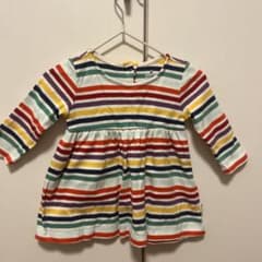 BabyGAP 3-6m (65cm) Colorful Striped Dress