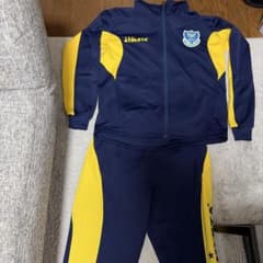 栃木SC着用ATHLETA ジャージ上下セット　ネイビー イエロー Sサイズ 栃木SC着用ATHLETA ジャージ上下セット ネイビー イエロー Sサイズ