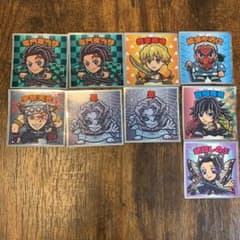 鬼滅の刃マンチョコ　鬼滅の刃　ビックリマンチョコのサムネイル