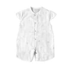 10mois　ふくふくガーゼ　スリーパー　2way　袖付き Em様のサムネイル
