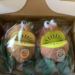 ゼスプリ Zespri キウイブラザーズ ぬいぐるみ マスコット 2個 - メルカリ
