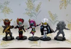 仮面ライダー デフォルメフィギュア 5体セットのサムネイル