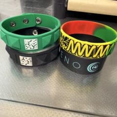 SiM、Crossfaith、MINAMI NINEラバーバンド　4つセットのサムネイル
