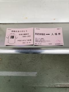 松坂大輔引退記念のサムネイル