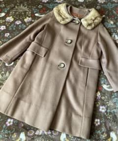50s vintage ミンク襟 レトロ スウィングコート 60s ロカビリー - メルカリ