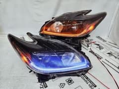 30プリウス 後期 ヘッドライト シーケンシャル インナーブラック USDM
