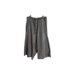 Y‘s yohji yamamoto千鳥柄 ガウチョパンツ サルエルパンツ Y's yohji yamamoto千鳥柄 ガウチョパンツ サルエルパンツ - メルカリ
