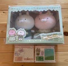 【新品】うさまる　うさこ　ウェディング　ぬいぐるみ　ガーデンパーティー　アクスタ 新品】うさまる うさこ ウェディング ぬいぐるみ ガーデンパーティー