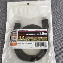 日本アンテナ Premium HDMIケーブル 1.5m 4K対応のサムネイル