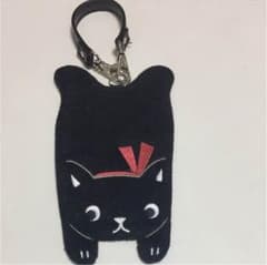 nagomi 猫型 パスケース 黒のサムネイル