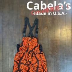 USA製！！【Cabela's カベラス】オーバーオール リアルツリー L〜XL