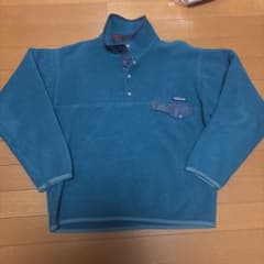 ワ*ル様 patagonia シンチラ 90s スナップT ブルー　ジャマイカ製のサムネイル